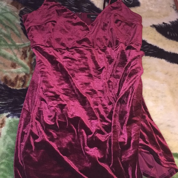 FOREVER 21 red dress - Picture 1 of 4